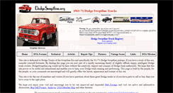 Desktop Screenshot of dodgesweptline.org